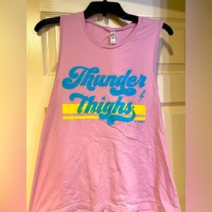 Thunder Thighs muscle tee